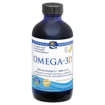 Nordic Naturals Omega-3D, Lemon
