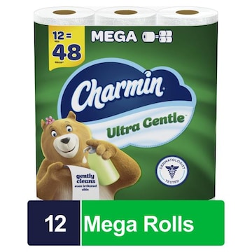 Charmin Ultra Gentle Toilet Paper, 12 Count