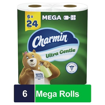 Charmin Ultra Gentle Toilet Paper, 6 Count