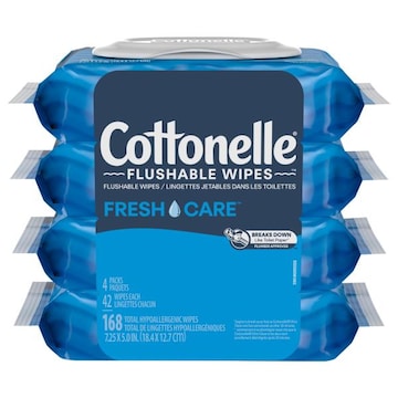 Cottonelle Fresh Care Flushable Wipes