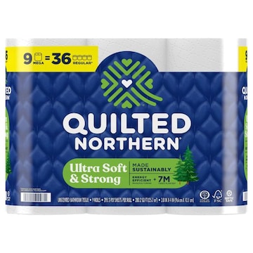 Quilted Northern Bathroom Tissue, Unscented, Ultra Soft & Strong