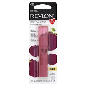 Revlon Kiss Balm, Berry Burst 035, SPF 20
