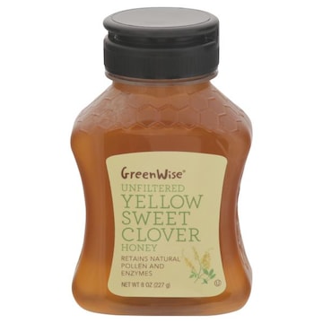 GreenWise Honey, Yellow Sweet Clover, Unfiltered