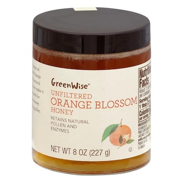 GreenWise HONEY, ORANGE BLOSSOM, UNFILTERED