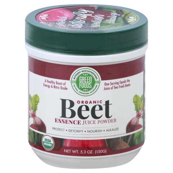 Green Foods Juice Powder, Organic, Essence, Beet Publix Super Markets