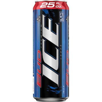 Bud Ice 25oz Can