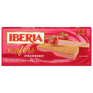 Iberia Wafers, Strawberry