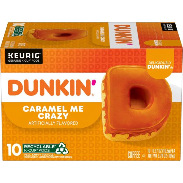 Dunkin Donuts Caramel Me Crazy K Cups Nutrition Facts