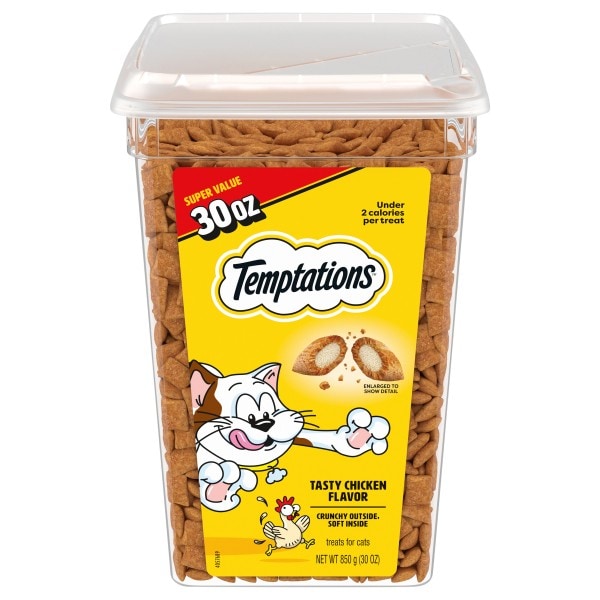 Sammy クレイジーキャッツパスデュエル 6個セット Temptations Tasty Chicken Flavor Treats for Cats Super Value
