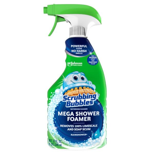 Scrubbing Bubbles Mega Shower Foamer Bathroom Cleaner, Rainshower