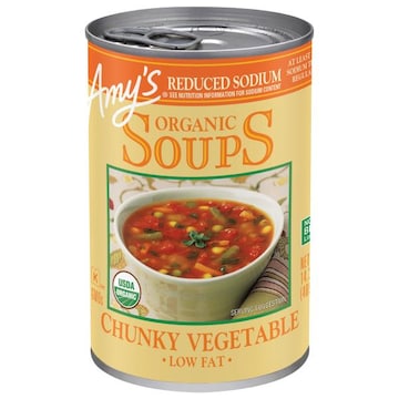 Amy's Organic Chunky Vegetable Soup, Light In Sodium, Gluten free