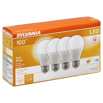 Sylvania 100w Replacement Led Lightbulbs, Soft White