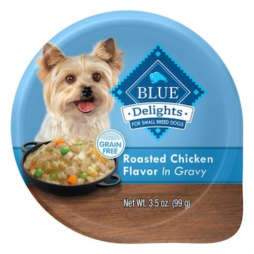 Blue Buffalo Blue Delights Dog Food, Grain Free, Roasted Chicken Flavor in Gravy