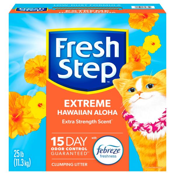 Fresh Step Clumping Cat Litter, Hawaiian Aloha, Extreme Publix Super