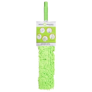 Hole N Shamee Microfiber Duster, Multipurpose, Clean Green