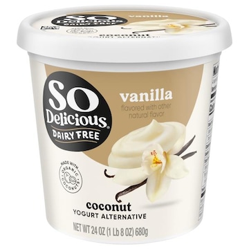So Delicious Dairy Free Coconut Vanilla Yogurt Alternative