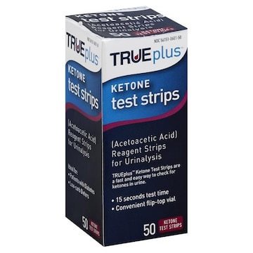 True Plus Test Strips, Ketone