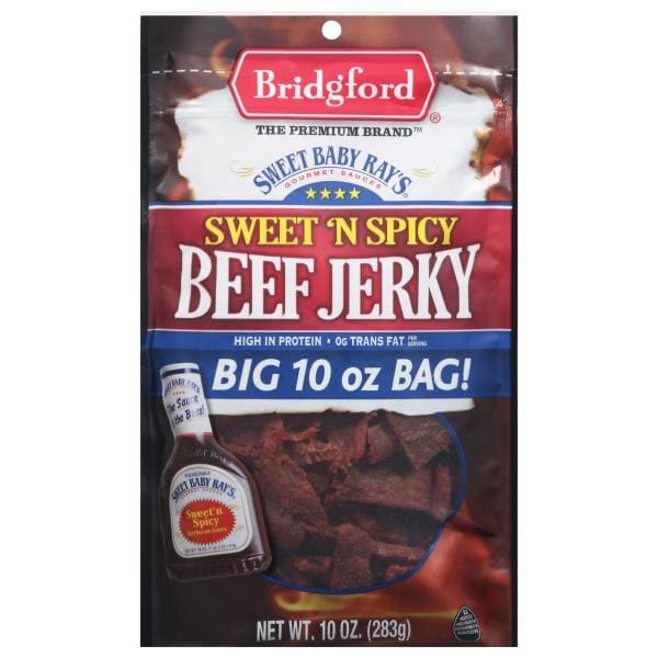 Bridgford Sweet Baby Ray's Beef Jerky, Sweet 'N Spicy Publix Super