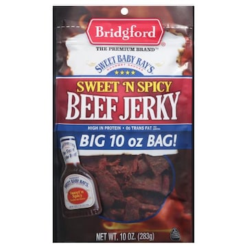 Bridgford Sweet Baby Ray's Beef Jerky, Sweet 'N Spicy