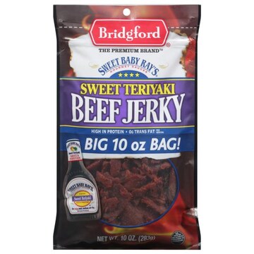 Bridgford Beef Jerky, Sweet Teriyaki