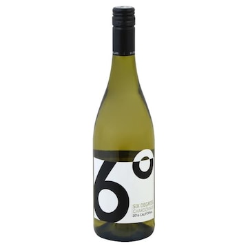 Six Degrees Chardonnay, California, 2016