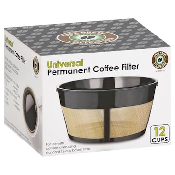 Cafe Brew Collection Permanent Coffee Filter, Universal