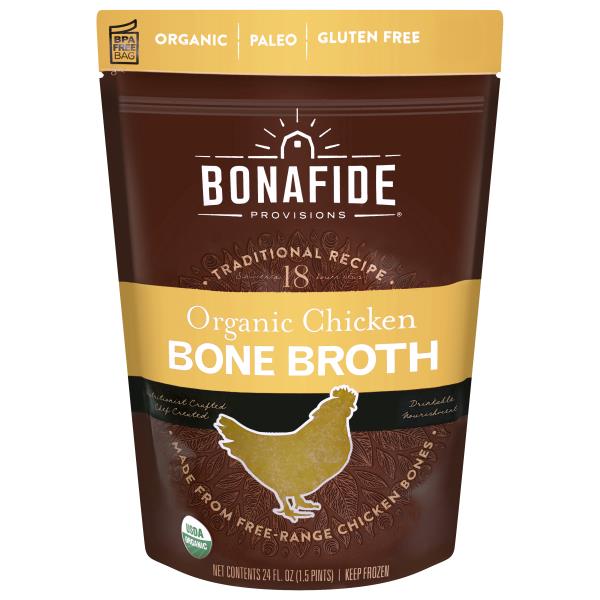 Bonafide Provisions Bone Broth, Organic, Chicken Publix Super Markets
