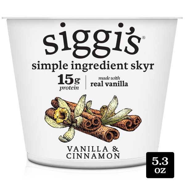 ◆◆◆ よしくん ◆◆◆ Siggi's Yogurt, Lowfat, Vanilla & Cinnamon | Publix Super Markets