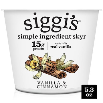 Siggi's Yogurt, Lowfat, Vanilla & Cinnamon