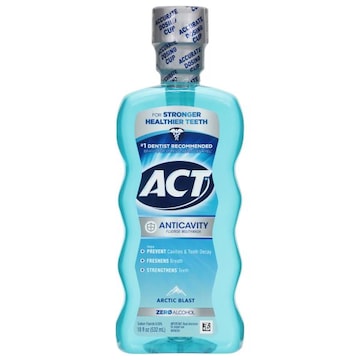 Act Fluoride Mouthwash, Anticavity, Arctic Blast
