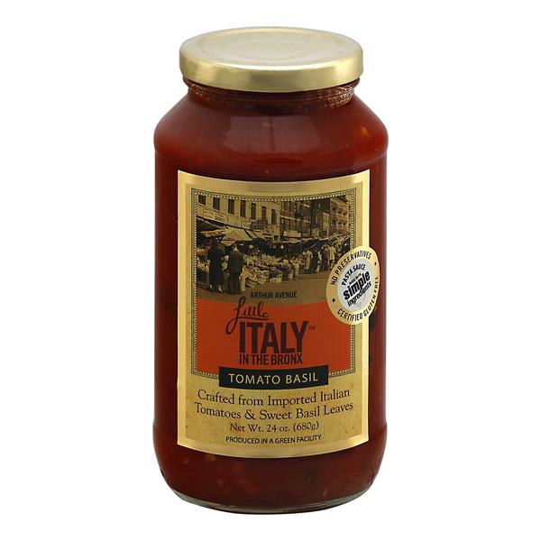 Little Italy in the Bronx Pasta Sauce, Tomato Basil Publix Super Markets