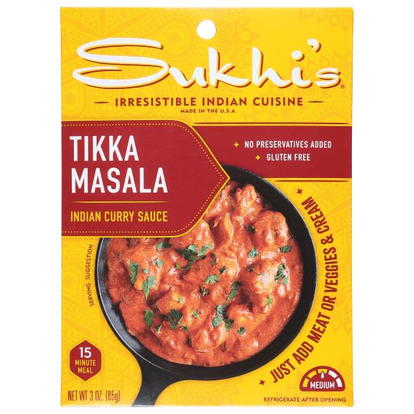 Sukhi's Indian Curry Sauce, Medium, Tikka Masala Publix Super Markets