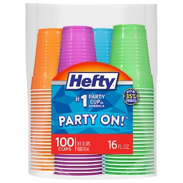 Hefty Cups, 16 Fluid Ounce