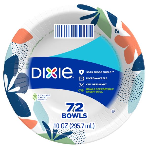 Dixie Bowls, 10 Ounce Publix Super Markets