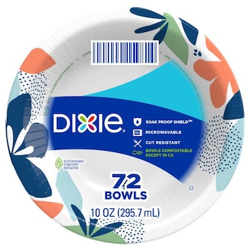 Dixie 10 oz Bowls