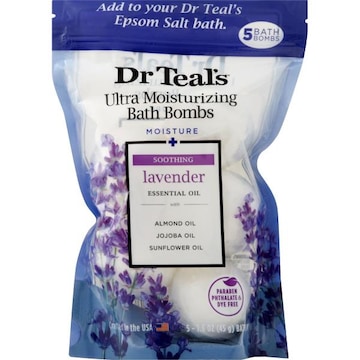 Dr Teal's Bath Bombs, Ultra Moisturizing, Lavender