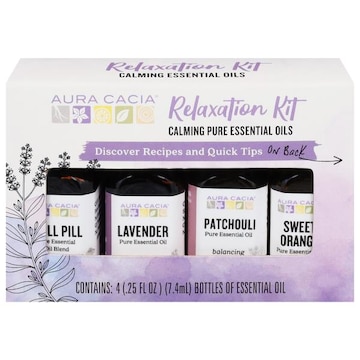 Aura Cacia Essential Oils Kit, Relaxation