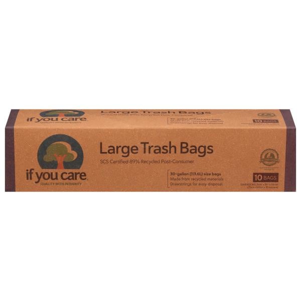 If You Care Large Trash Bags, 30 Gallon Publix Super Markets