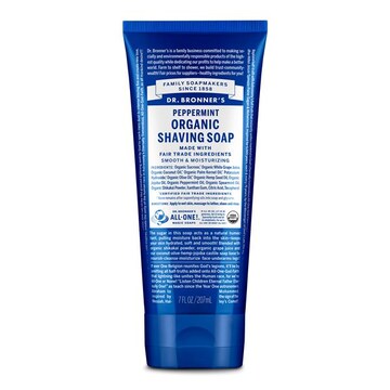 Dr. Bronner's Shaving Soap, Organic, Peppermint