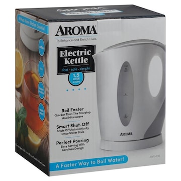 Aroma Electric Kettle, 1.5 Liter