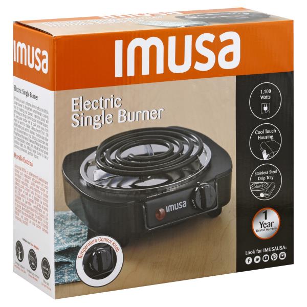 IMUSA Electric Single Burner - Shop Microwaves & Hot Plates at H-E-B