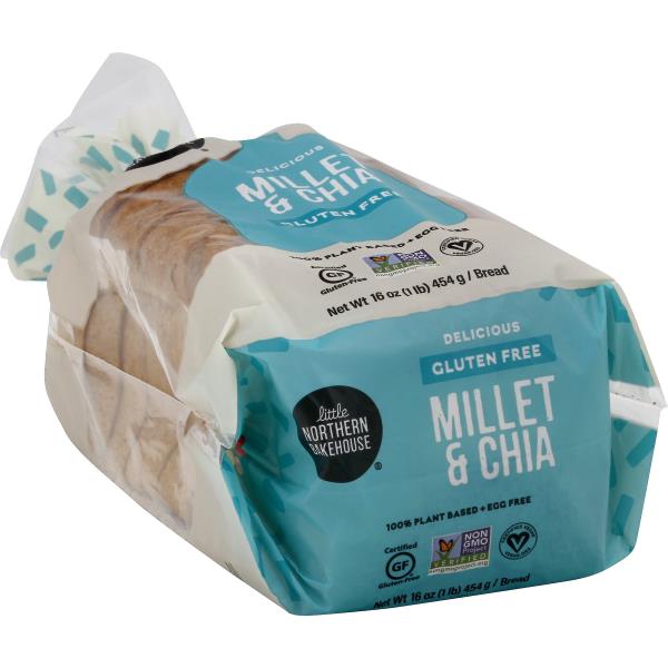 Little Northern Bakehouse Bread, Gluten Free, Millet & Chia | Publix ...