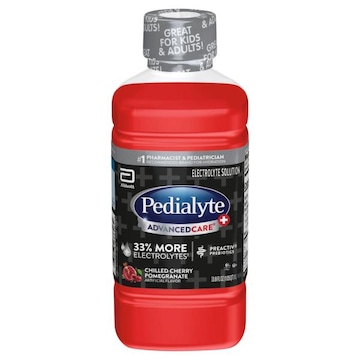 Pedialyte AdvancedCare Plus Electrolyte Solution, Chilled Cherry Pomegranate