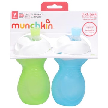 Munchkin Sippy Cups, 9+ Months, 9 Ounce