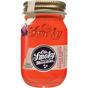 Ole Smoky Hunch Punch Lightnin' Moonshine Whiskey