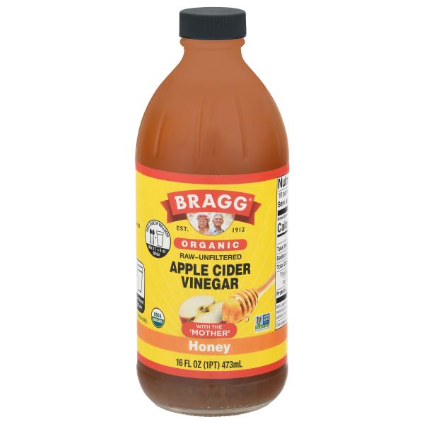 Bragg Apple Cider Vinegar, Organic, Honey | Publix Super Markets