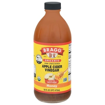 Bragg Apple Cider Vinegar, Organic, Honey