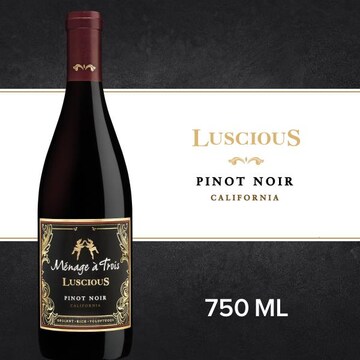 Menage A Trois Pinot Noir, Luscious, California