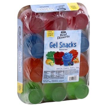 Lakeview Farms Real Desserts Gel Snacks, Assorted Flavors
