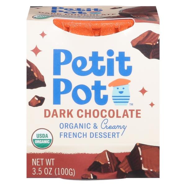 Petit Pot Organic French Dessert, Dark Chocolate | Publix Super